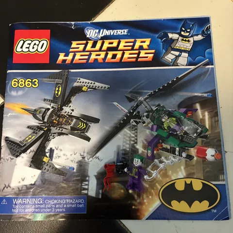 LEGO Super Heroes Batwing Battle Over Gotham City 6863 Instruction Manual Only