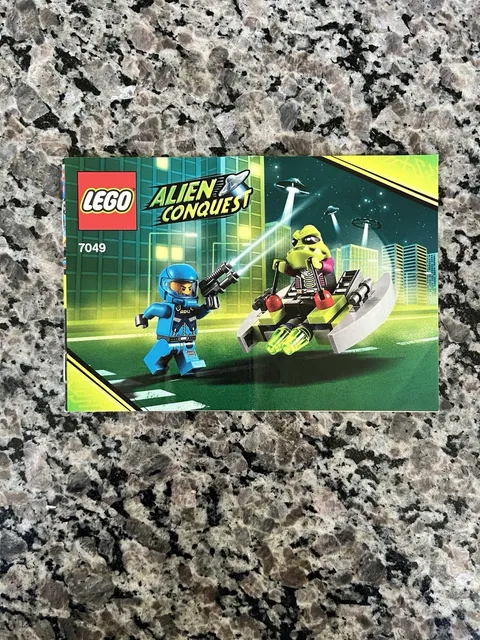 LEGO Instruction Manual 7049 Alien Conquest Alien Striker Booklet Only