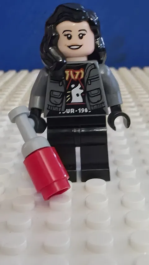 Lego Zia Rodriguez Minifigure jw090 76944 Jurassic World CMF Lot Rare Retired 
