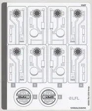 LEGO STICKER SHEET 75376 TANTIVE IV New from set