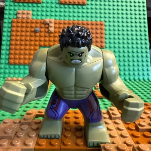 LEGO Marvel Hulk Big Fig sh0173 Avengers Age of Ultron Minifigure 76031 76041