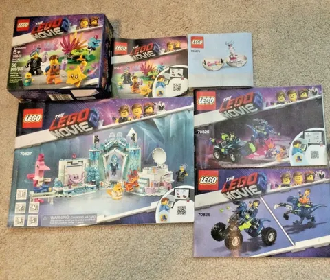  Lego Movie 2 LOT  853875, 70847, 70837 & 70826
