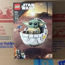LEGO Star Wars Grogu with Hover Pram Set 75403, 1048 pcs, Ages 10+