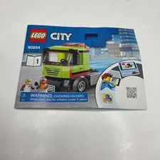 LEGO City 60254 Race Boat Transporter Instruction Manual Book 1 Truck Only