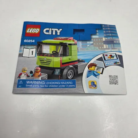 LEGO City 60254 Race Boat Transporter Instruction Manual Book 1 Truck Only