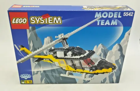 LEGO 5542 Black Thunder MIB NEW SEALED BAGS Model Team 90s Vintage 5571 5590