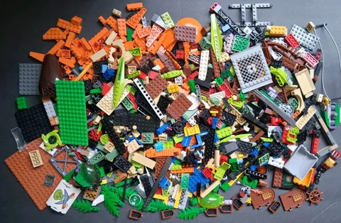 Bulk Lego Pieces Loose Bricks Assorted Legos Shapes Colors Lot