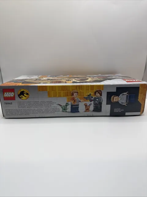 🦖 Lego Jurassic World Atrociraptor Dinosaur Bike Chase 76945 NEW 🦖