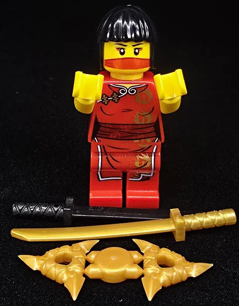 LEGO Ninjago - Nya - The Golden Weapons njo0012 - Fantastic Condition