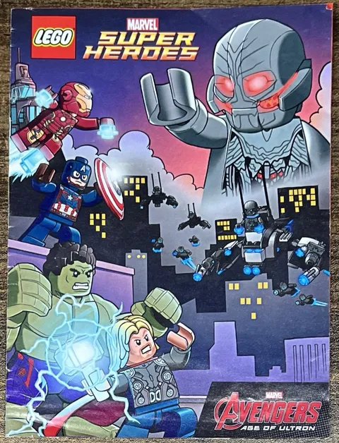 Avengers: Age of Ultron LEGO Super Heroes Comic Book Insert