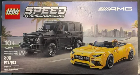 Lego Speed Champions Mercedes AMG 808 PCS (76924) New 2024