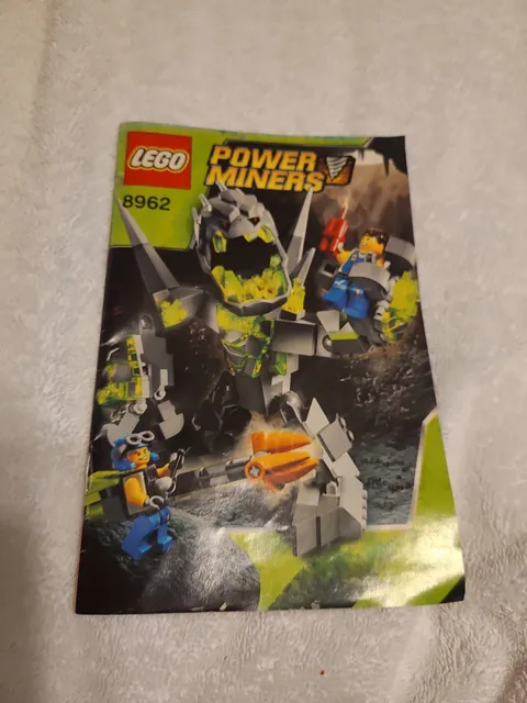 Lego Power Miners Manuel 8962