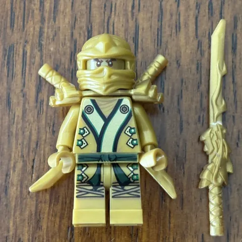 Lego Ninjago Lloyd Golden Ninja The Final Battle Minifigure njo073 70503 70505