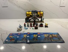 LEGO City 60265 Ocean Exploration Base 470pc Complete Set No Box
