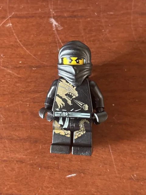 LEGO NINJAGO Cole Black Ninja Minifigure, Limited Edition, Plastic, 5+