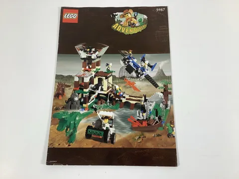 LEGO Adventurers: Dino Research Compound (5987) - INSTRUCTION MANUAL ONLY -