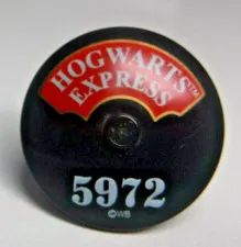 LEGO Black 4x4 Dish w/ Hogwarts Express Pattern Part 3960px6 Harry Potter 4708