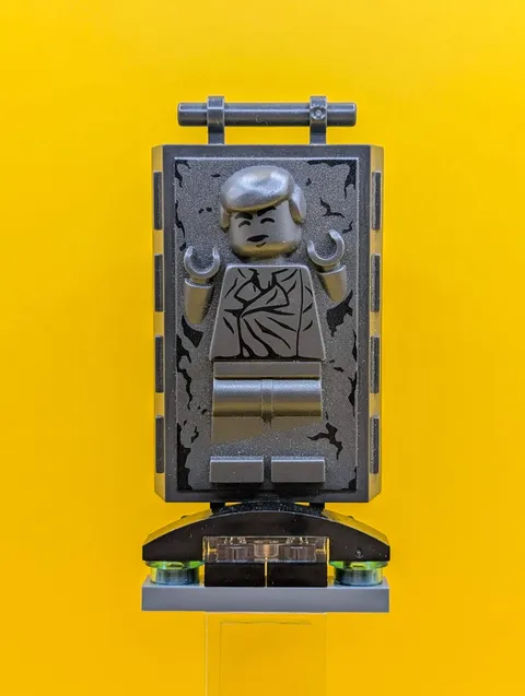 Carbonite 8761pb01 Han Solo Star Wars Minifigure Lego