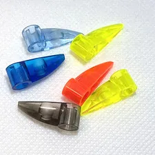 LEGO Parts - Trans-Assorted Bionicle 1 x 3 Tooth (Bohrok Eye) - No x346 - QTY 6