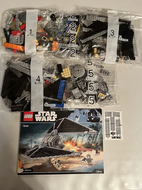 LEGO Star Wars 75154 TIE Striker New Sealed Bags No Box
