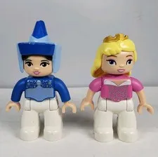 Duplo Lego Fairy Merryweather And Sleeping Beauty Disney Princess 2014 Figure