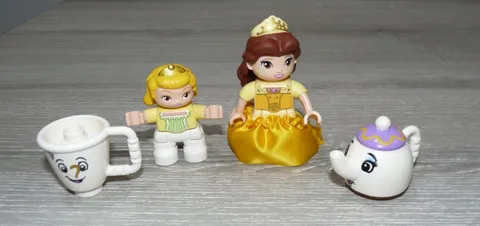 Lego Duplo Beauty & The Beast Figures Belle Chip Mrs. Potts
