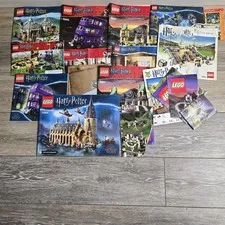 Lego Harry Potter Manuals Bundle 10+ Manuals