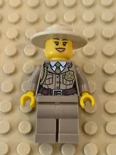 lego Minifigure City Forest Police Officer Cty0263