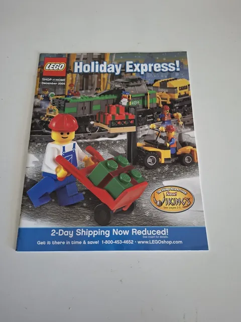 Lego Shop At Home Catalog  December 2005 - Vikings Star Wars Trains etc
