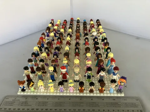 Lego Friends lot of over 100 figures