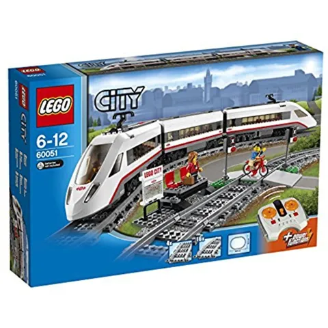 Lego City High-Speed Passenger Train 60051 Free Ship w/Tracking# New from Japan