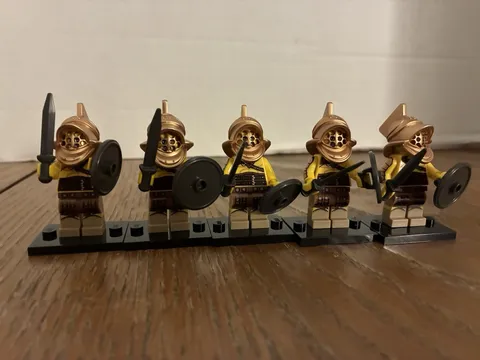 Lego Cmf Series 5 Gladiator Lot Of 5