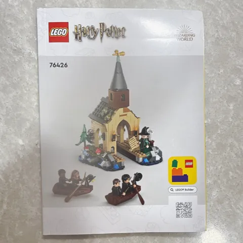 LEGO Harry Potter 76426 Illustrated Instruction Manual Booklet English
