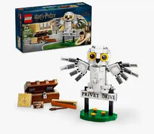 LEGO Harry Potter Hedwig at 4 Privet Drive Set 76425 337pcs Age 7+