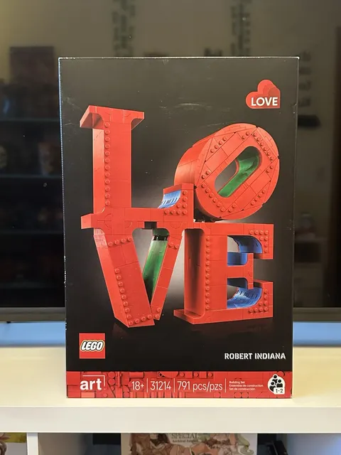 LEGO Art: Love (31214) Robert Indiana NEW SEALED