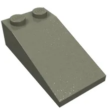 LEGO Part 30363 - Dark Gray Brick Sloped 18° 4 x 2