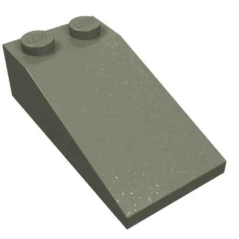 LEGO Part 30363 - Dark Gray Brick Sloped 18° 4 x 2