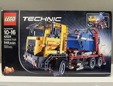 LEGO Technic Container Truck 42024 2 in 1 Complete Set 948 pcs 10-16 Box