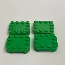 Lego 66792 Light Green Replacement Parts Pieces Lot of 4