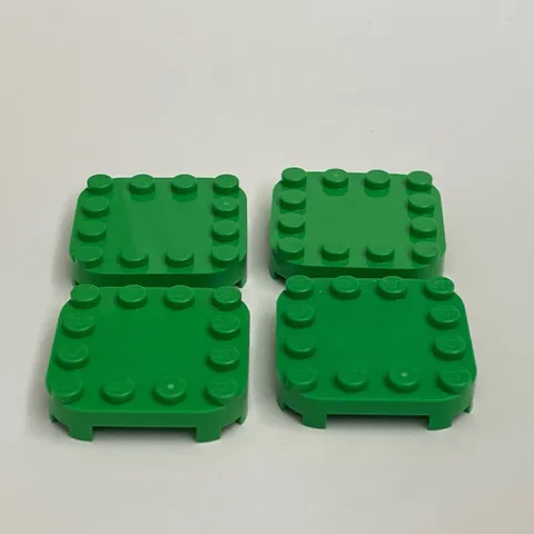 Lego 66792 Light Green Replacement Parts Pieces Lot of 4