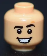New LEGO Minifigure Head Medium Tan Hot Tub Stormtrooper 75419 male 6404026