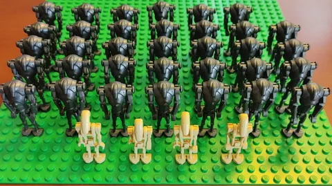LEGO Star Wars B2 Super Battle Droid Minifigure LOT of 34x 75372 see pics