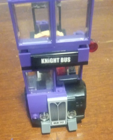 Harry Potter Knight Bus Lego  Set #4866 - Incomplete + extra pieces 