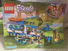 Lego Friends Set #41339 Camper Van With Tent And Horse Plus Other Accessories
