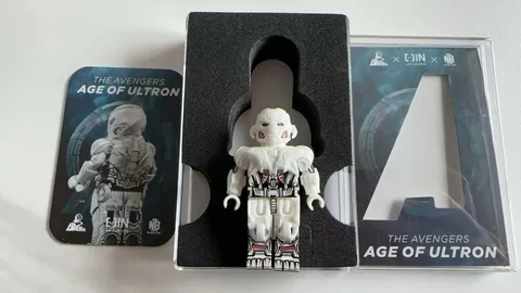 Lego Jin Custom Ultron Limited Rare White Version