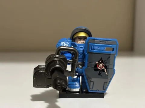 Lego Starcraft Tychus Findlay Marine Suit Minifigure Custom Printed