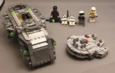 Lego Lot  Imperial Armored Merauder 75311 Partial  M Falcon 30708 Minifigures