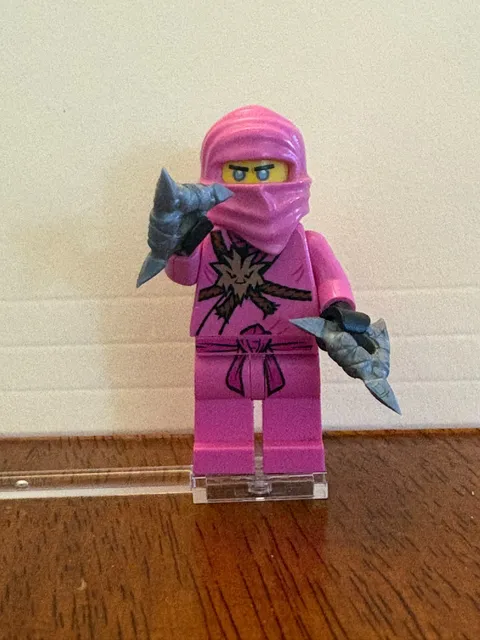 LEGO Ninjago Pink Zane Minifigure njo561 Avatar Prime Empire 71708 - GENUINE