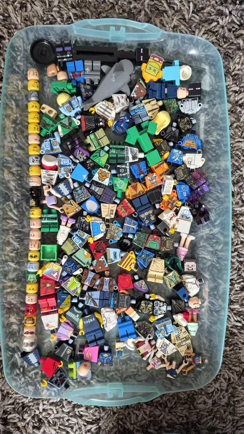 Lego Lot Random Head And Torso Ninjago Minecraft Disney Marvel Disney Star Wars
