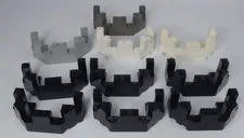 Lego 6066  Castle Turret Top Part Lot Of 10